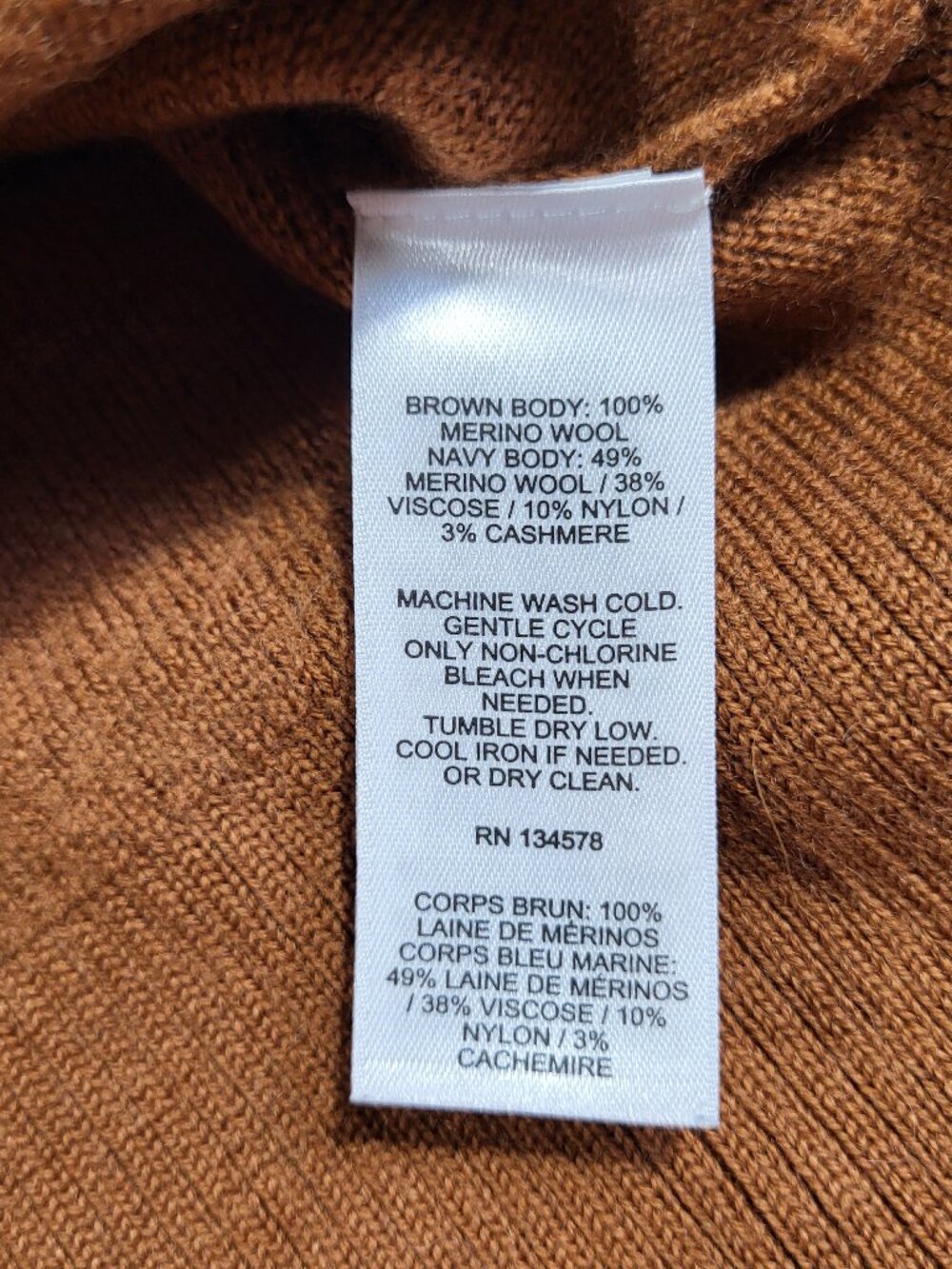 Vineyard Vines Merino Wool Striped Sweater Pullover - Medium - Picture 5 of 8